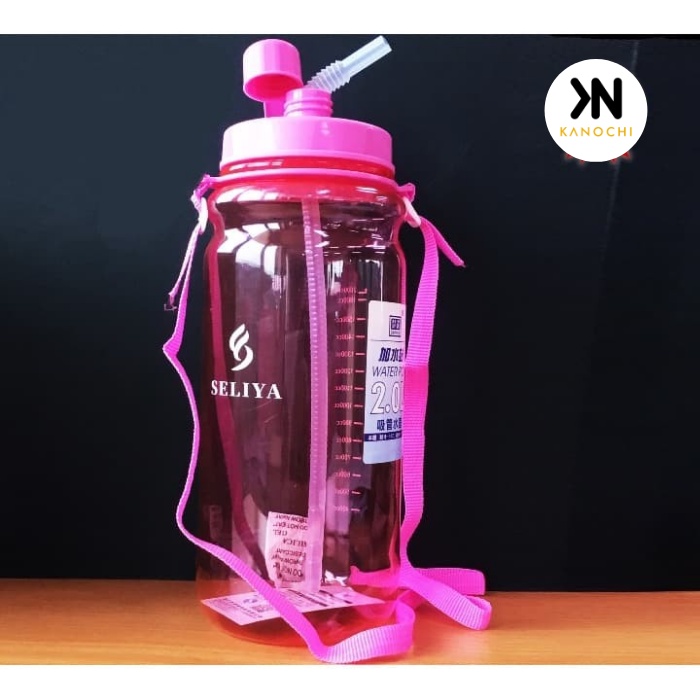 Botol Minum Besar Jumbo Travelling Seliya 2liter BPA Free