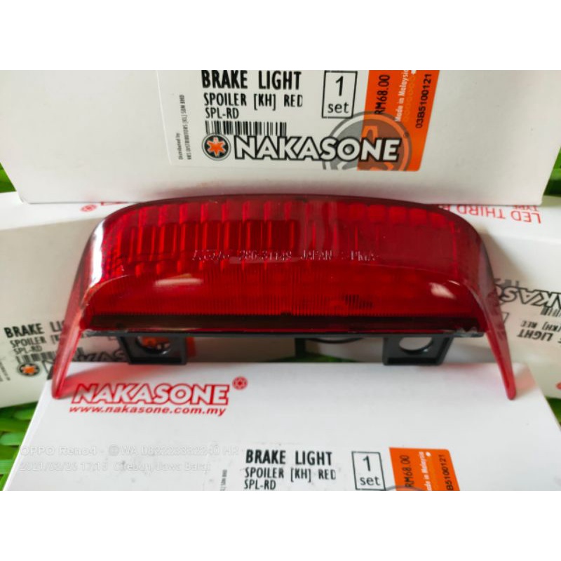 Stoplamp Lampu Sabit Lampu Behel Belakang LED FIZR F1ZR Kualitas Original nakasone koito japan