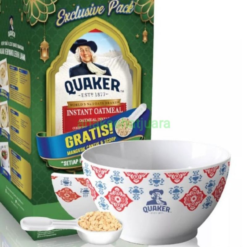 

Quaker Instant Oatmeal 800gr / 1000gr Ekstra 200gr