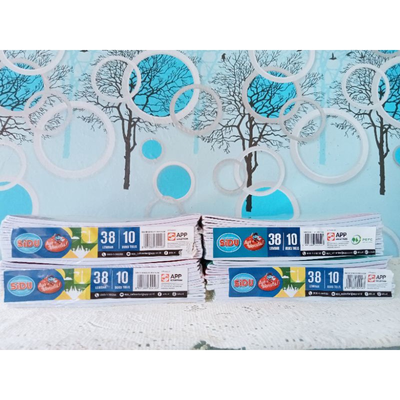 

Buku Tulis Sidu 38 Lembar (10 Buku)