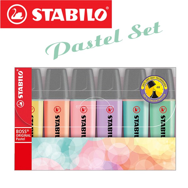 

Stabilo Boss original Pastel 1 set/isi 6