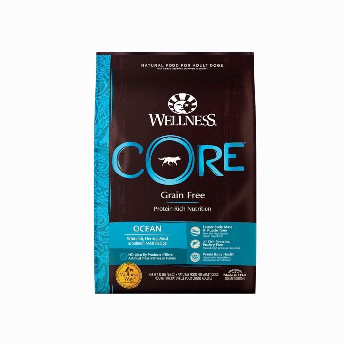 Jual Wellness Core Dry Food For Dog 12lbs Ocean Indonesia Shopee Indonesia