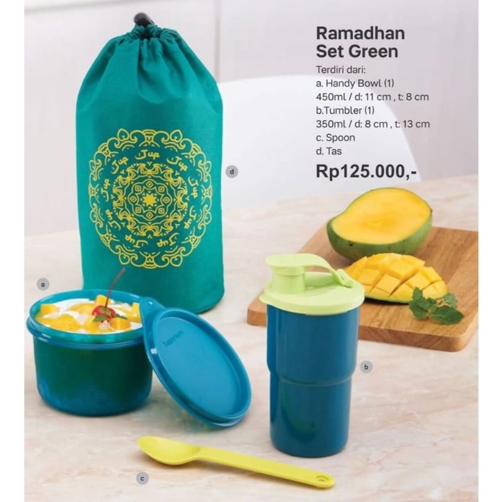 ramadhan set tupperware