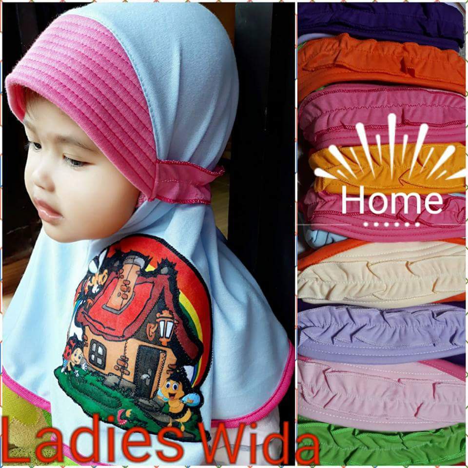 Jilbab Bayi Kaos / RUMAH & LEBAH
