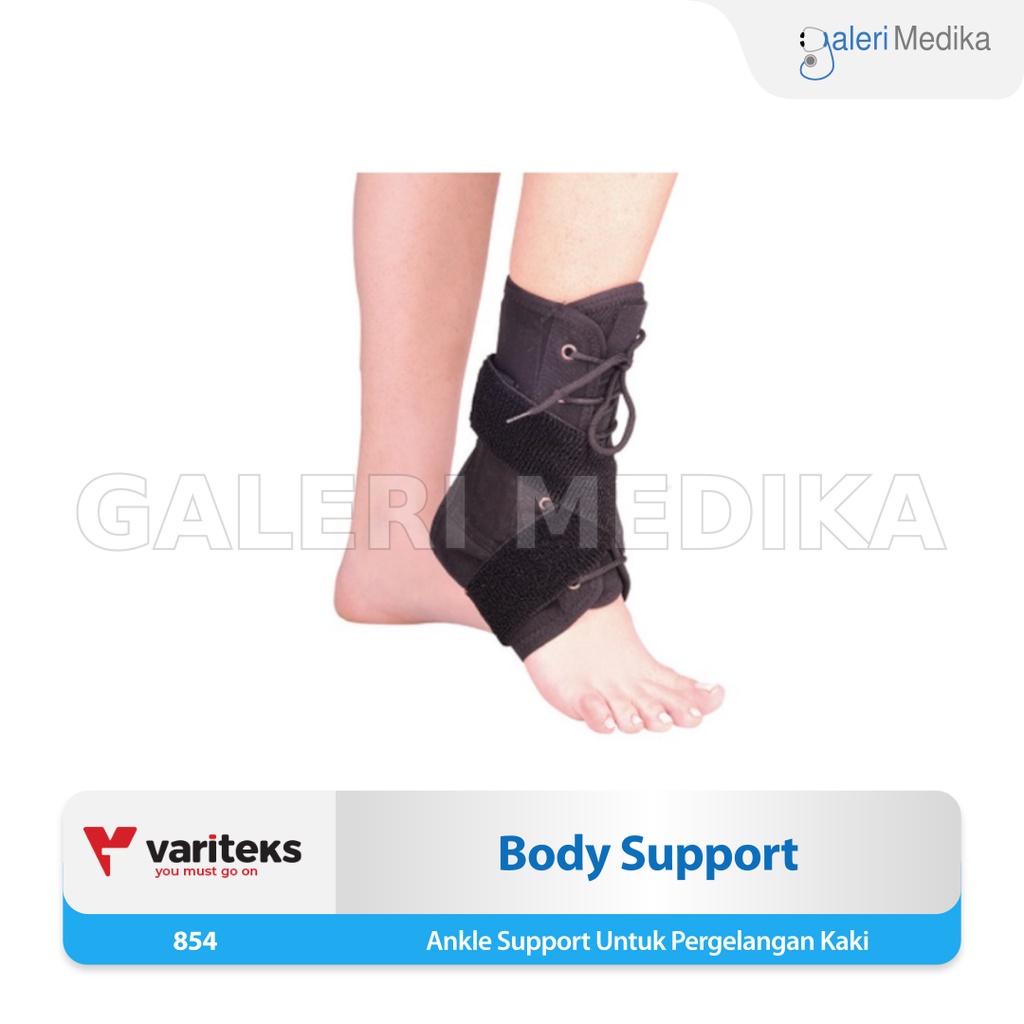 Variteks 854 Lace Ankle Support Deker Pergelangan Kaki - Alat Penopang Paska Pemasangan Gips