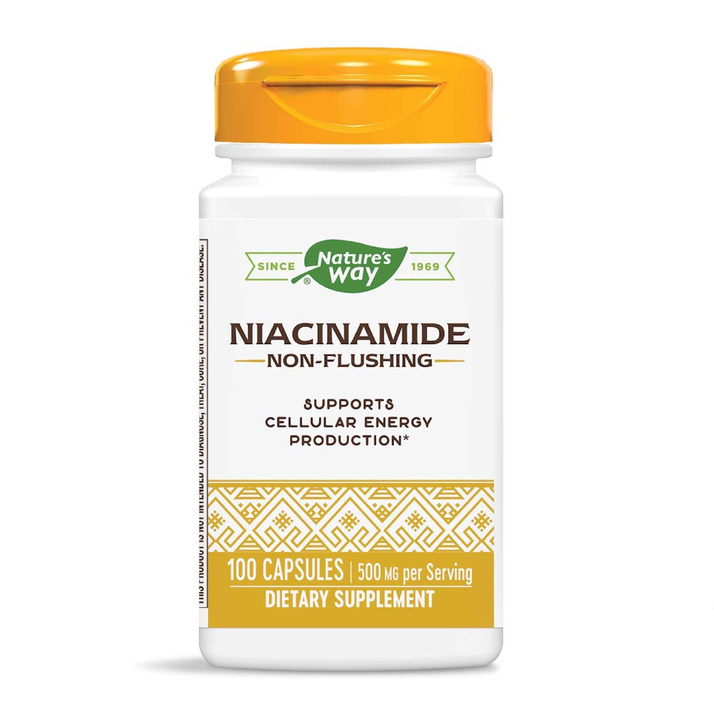 Natures Way Niacinamide 500 mg 100 Cap Nature Way Niacinamide ORI USA