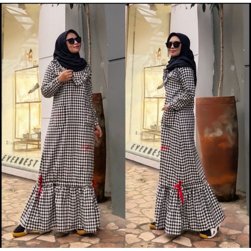 AGNIA DRESs BY angghean terbaru/gamis angghean ori/gamis angghean termurah