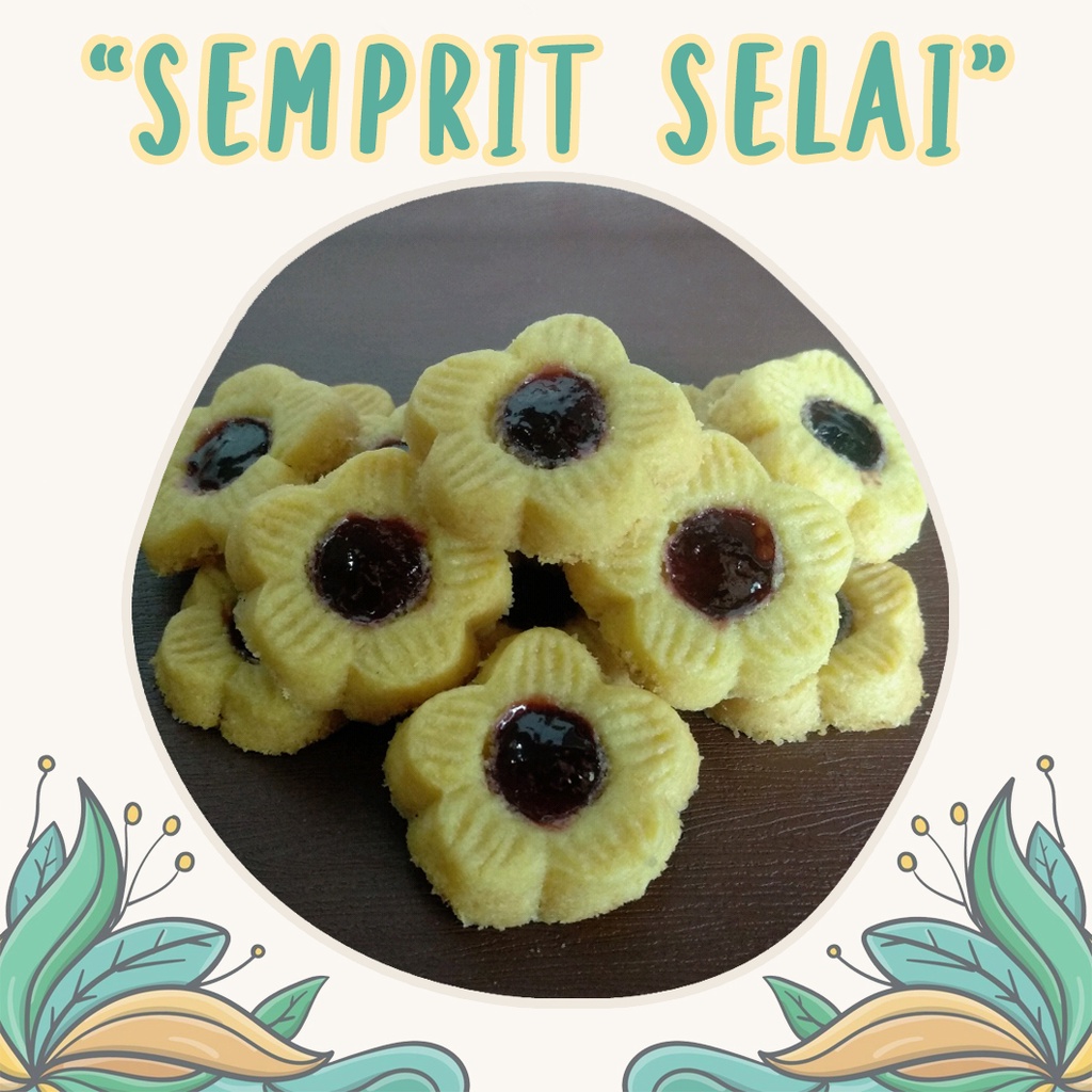 

Kue Kering Lebaran Semprit Selai Blueberry Strawberry Enak Murah