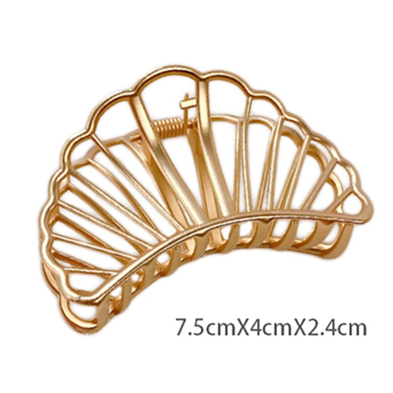 Minimalist Retro Style Ins Wind Metal Grab Clip Hairpin