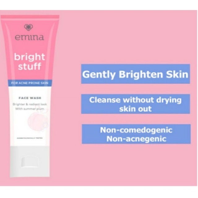 [ Besar ] Emina For Acne Prone Skin Face Wash 100ml