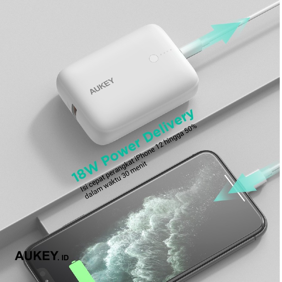 Aukey Bundling TK-2 PD &amp; QC Support PA-B1 + PB-N83 + CB-CL1