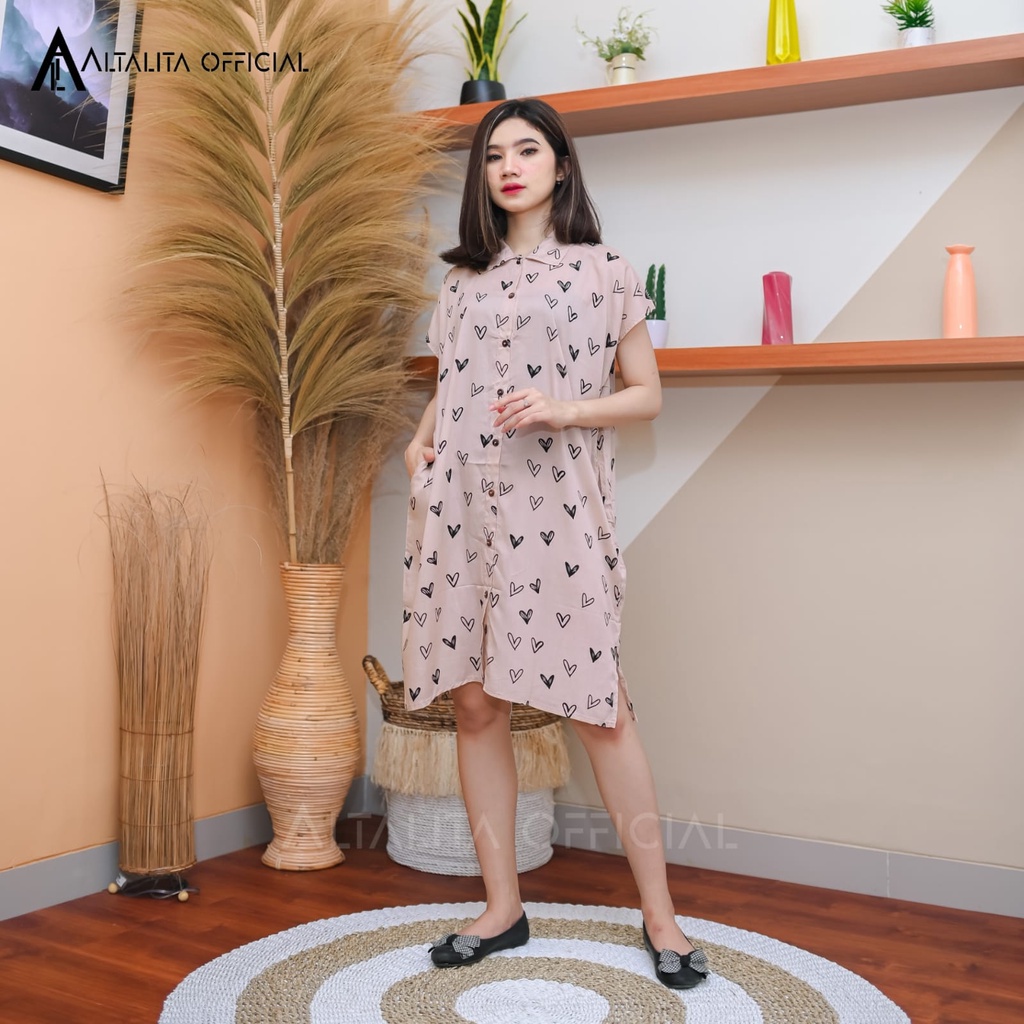 Daster Centini Rayon Ibu Tali Menyusui Busui Bali Remaja Santai Rumahan Kekinian Soloan Murah Grosir