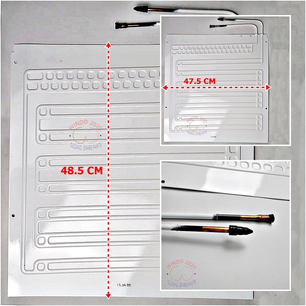 EVAPORATOR KULKAS 47.5 X 48.5 CM | EVAP SHOWCASE | EPAP ORIGINAL KULKAS / FEEZER