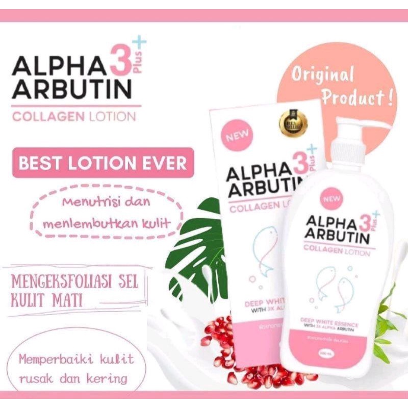 ALPHA ARBUTIN 3 PLUS COLLAGEN HAND BODY LOTION BY PRECIOUS SKIN + WHITENING BODY BOOSTER SERUM AHA