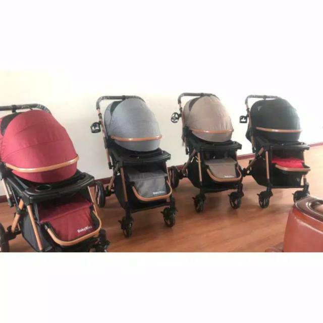 Makassar - Kereta Dorong Bayi Baby Bliss x Wonfuss / Stroller Baby Bliss x Wonfuss New Sports