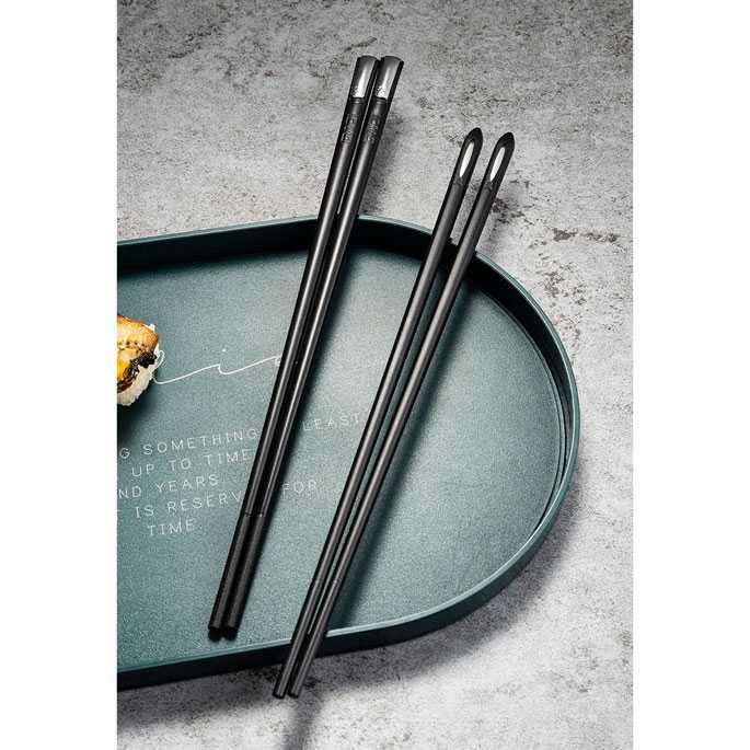 TD-AI USEMD Alat Makan Sumpit Japanese Style Chopstick 5 Pasang - 01BPP