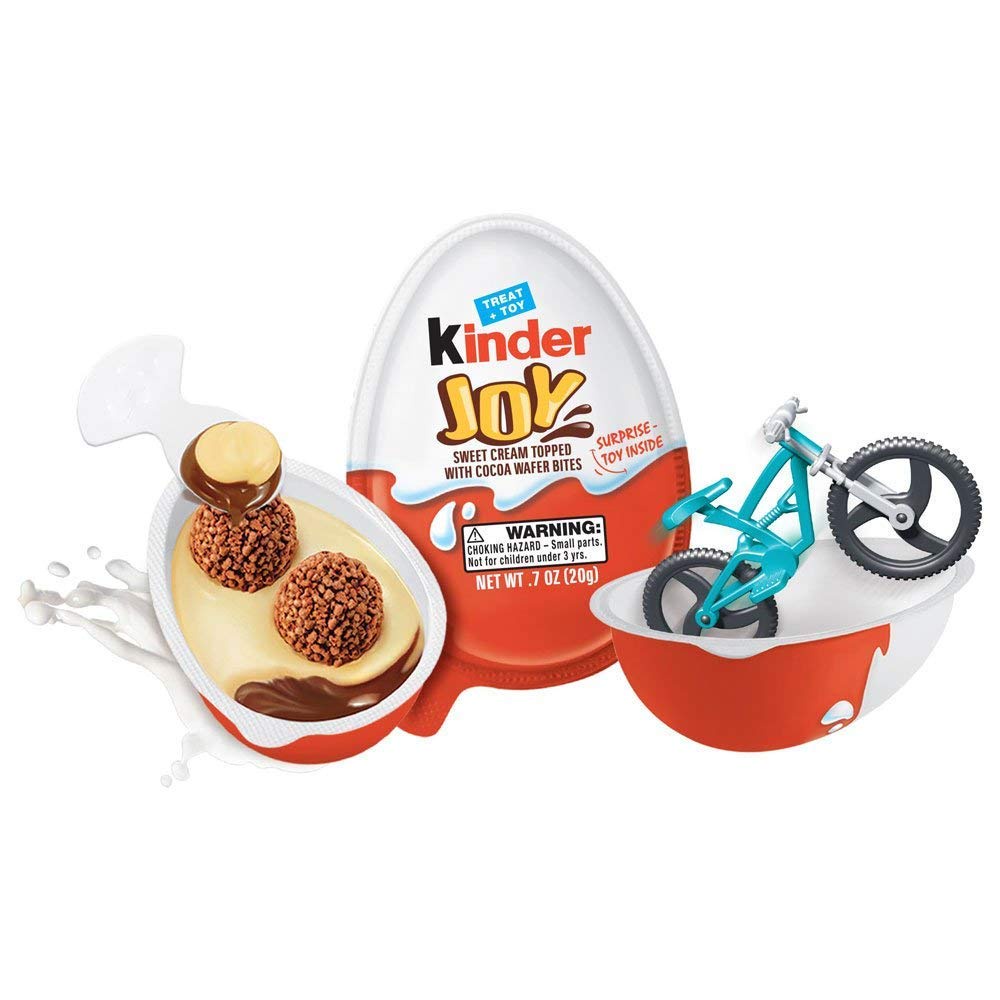 [ HALAL ] Kinder Joy Chocolate + Hadiah Mainan 20gr Boy / Girl  KInderjoy Telur Kinderjoi Pink / Biru