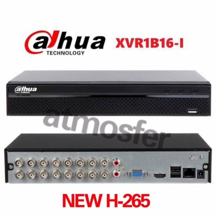 Dvr Dahua 16Ch Full Hd Xvr-1B16 H-265 Original Resmi Terbaru