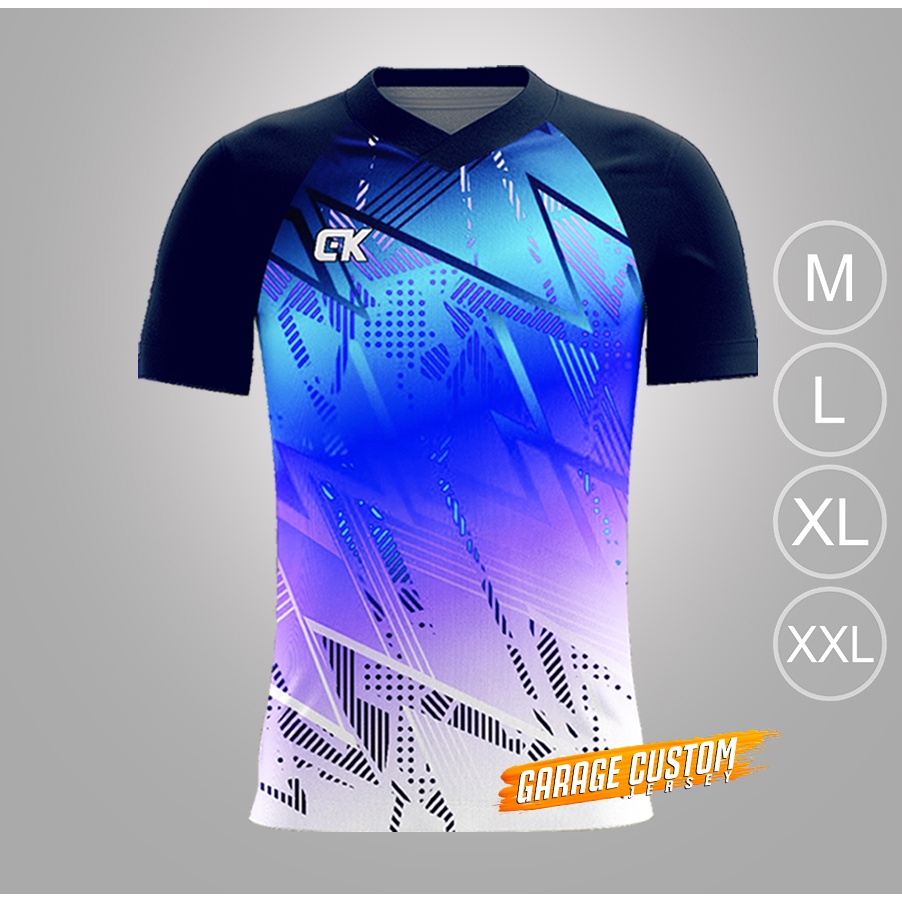 GARAGE CUSTOM JERSEY PRINTING/VOLLY/FUTSAL/BULUTANGKIS /TRAINING/kostum olahraga/futsal/bulutangkis/