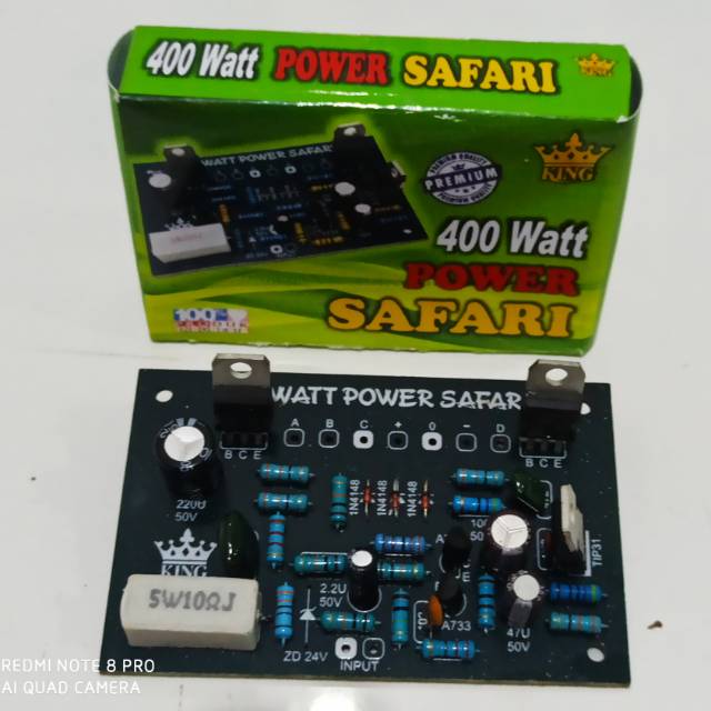 Driver power King Safari 400 watt mono