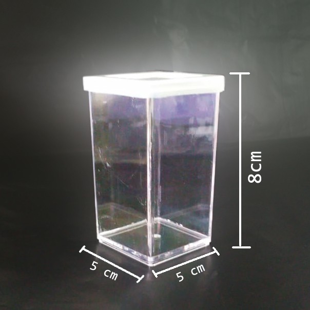 Kotak Kontainer Bening - Box Aksesoris