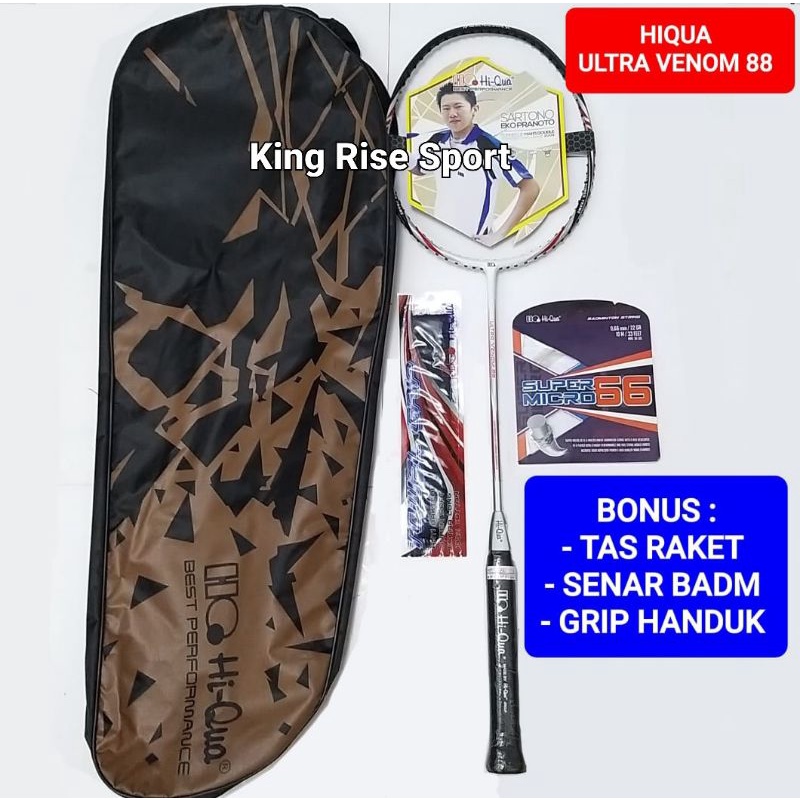 Raket Badminton HIQUA Ultra Venom - ORI