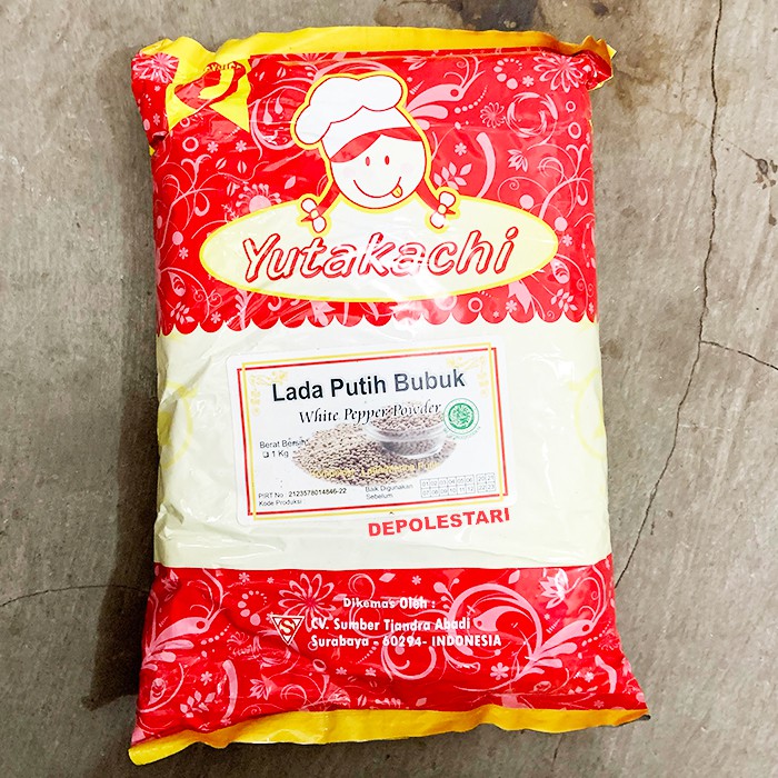 

Yutakachi Lada Putih Bubuk (White Pepper Powder) 1kg