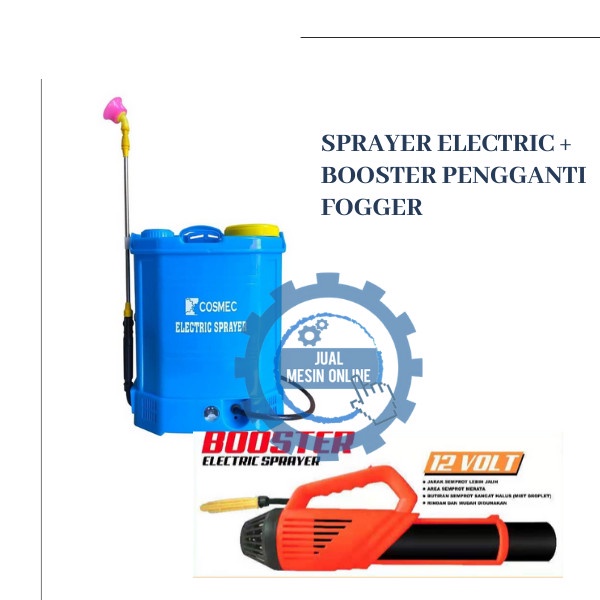 {SellerStore} Sprayer Penyemprot Hama 16 Litter 12V  Booster Pengganti Fogger Limited