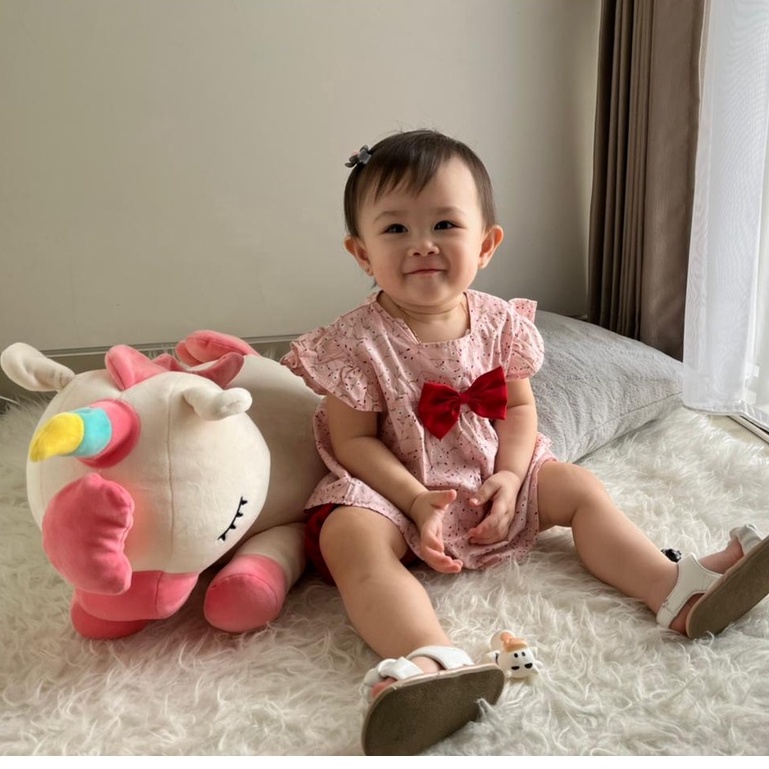 CLOWN Baju setelan jumper pergi lucu fashion anak bayi perempuan cewek murah terlaris ROSTY / LODY / HELIA / delia ARIA eva