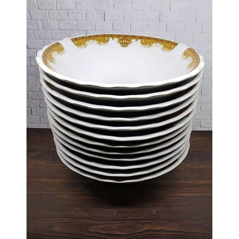 MANGKOK BELING BATIK 1 LUSIN MANGKOK MAKAN KERAMIK