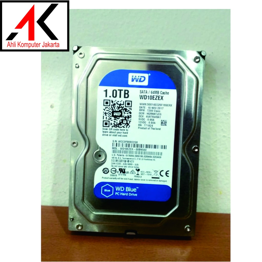Hardisk Internal - WD Blue 3.5inch 1TB