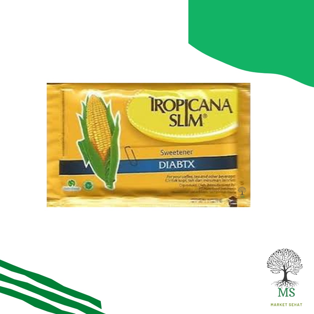 

Tropicana Slim Diabtx Ecer Pemanis Bebas Gula 0 Kalori 1 Sachet