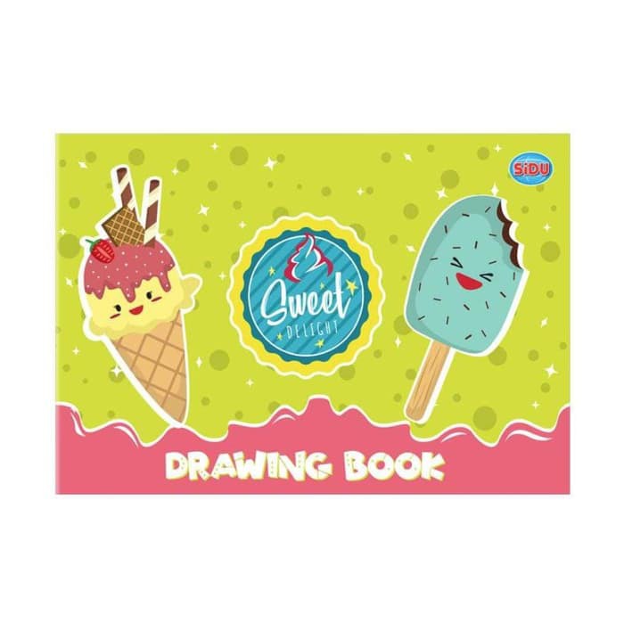 Buku gambar / Buku gambar A3 / Buku mewarnai / 10 &amp; 8 lembar