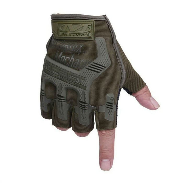 Half Sarung Tangan Motor Sepeda Glove Airsoft Tactical Mechanix Military Off Road M-Pact Covert