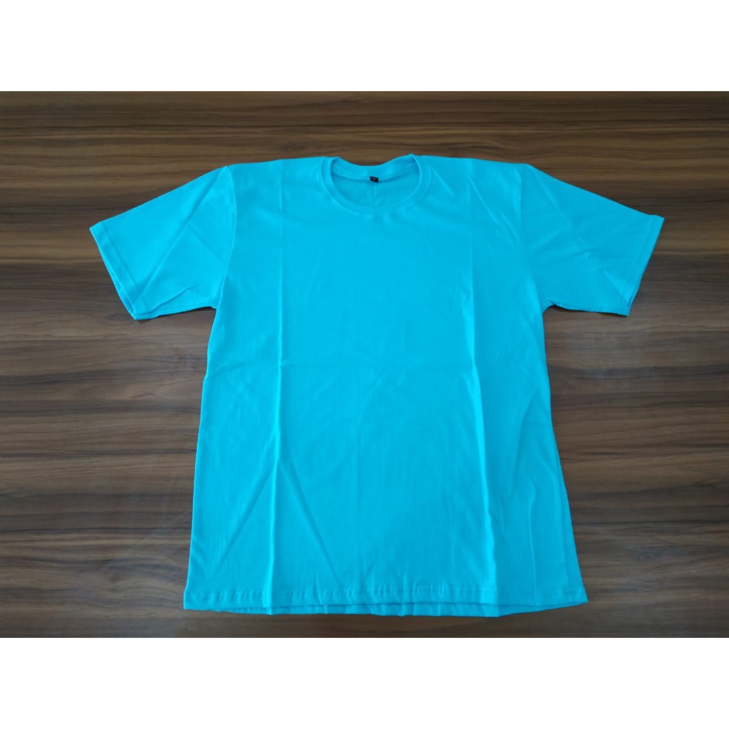 Kaos Polos Pria Lengan Pendek Bahan Katun 30S Cotton Combed