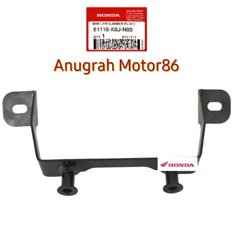 81110-K0J-N00 Dudukan plat nomer besi dudukan plat genio