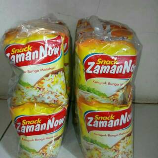 Jual Snack jaman now kerupuk berhadiah uang tunai emas Snack zaman now