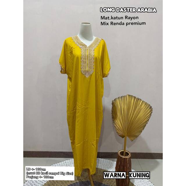 Daster Arabia Rayon JUMBO Terbaru Murah Busui