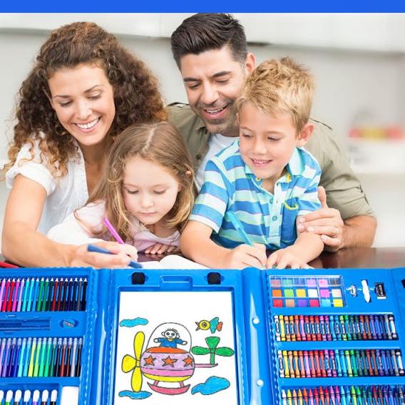 

KiD❣ Mocababy Crayon Set 208pcs / Krayon Mewarnai Anak 208pcs / Pensil Warna Set 208pcs Crayon 208 PCS Set Pensil Warna Pastel Pensil Minyak warna untuk Melukis dan mewarnai ||Best terlaris