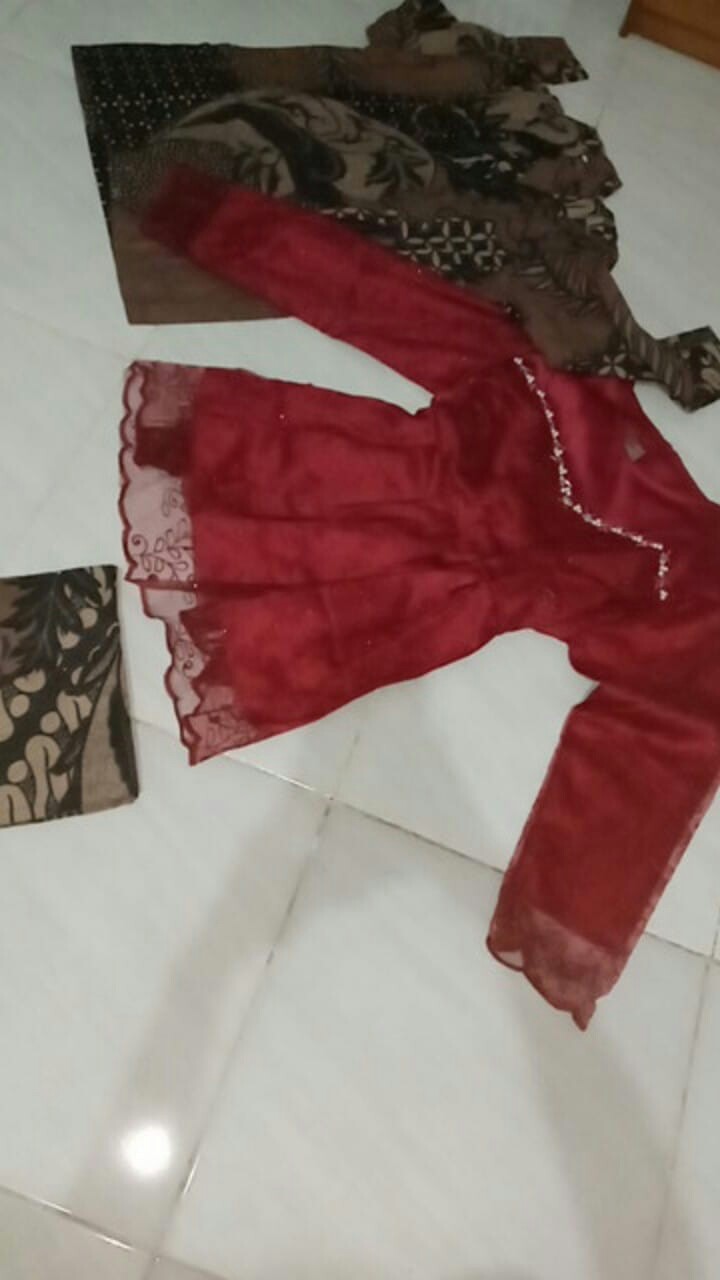 Shopashop Solo Batik Couple Glenca Payet Free Selendang