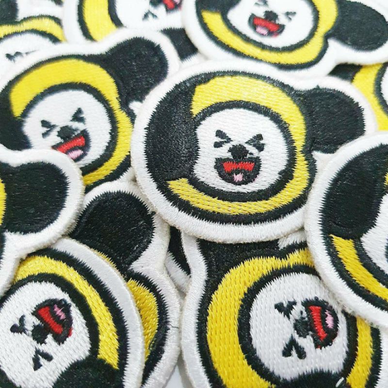 Patch Iron Bordir BT21