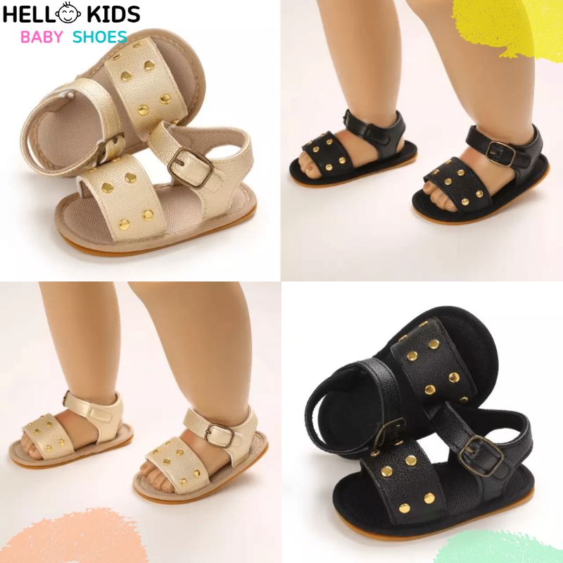 Sandal Bayi Perempuan Umur 0-12 Bulan Sendal Bayi Prewalker Perempuan 1 Tahun Sepatu Sendal Perempuan 0 6 12 14 Bulan HK007
