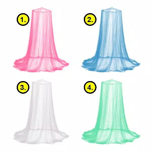 COD Kelambu Gantung Bulat Anti Nyamuk dan Serangga Tidur Bulat Murah Import