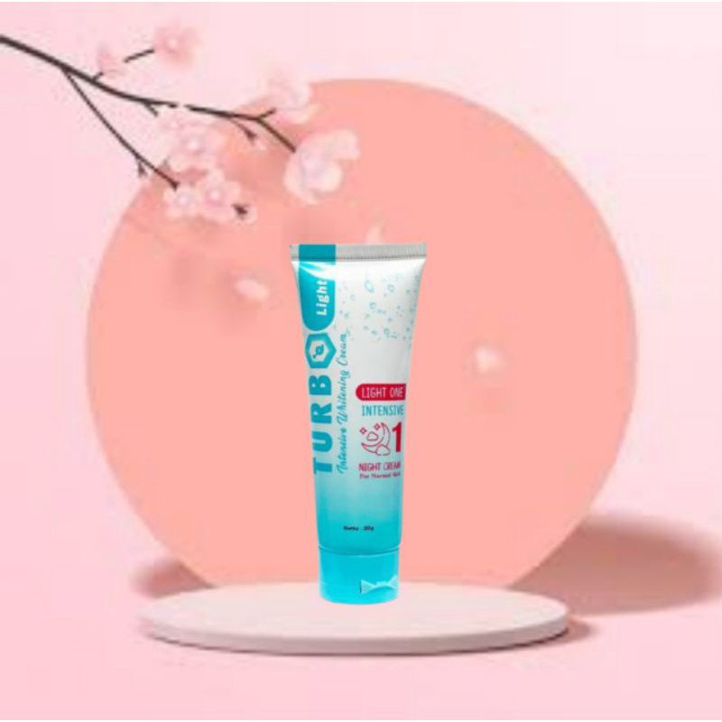 turbo cream night light one original bpom