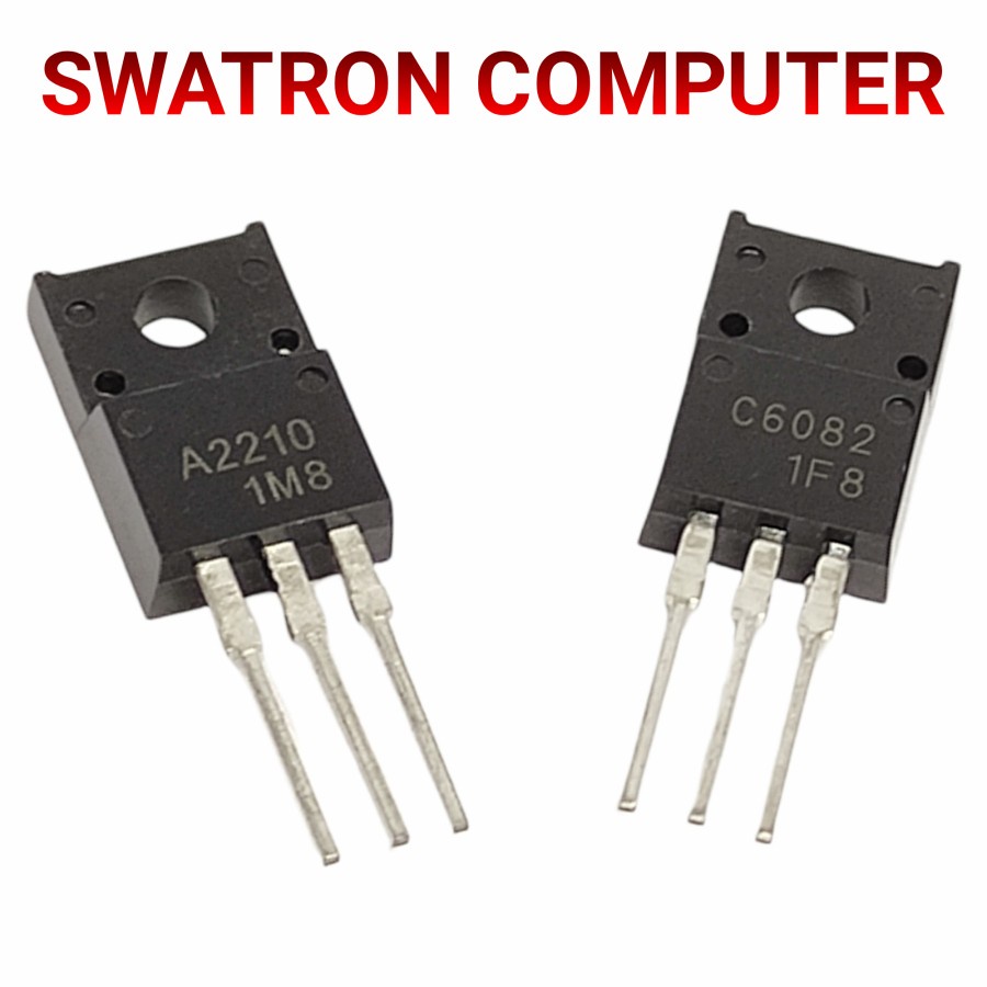 TRANSISTOR A2210 + C6082 EPSON 1390 L1300 L1800 T1100 1300 1800 1100