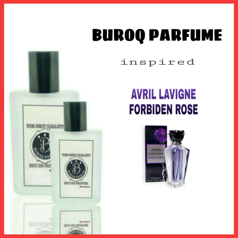 PARFUM WANITA AVRIL LAVIGNE FORBIDEN ROSE WANGI TAHAN LAMA AROMA NON ALKOHOL -INSPIRED