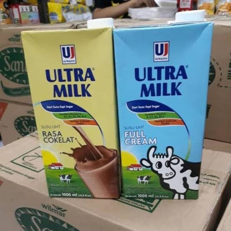 

SUSU UHT ULTRA MILK FULLCREAM - COKELAT 1000ML