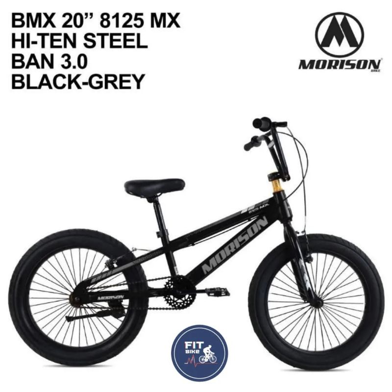SEPEDA BMX MORISON 8125 MX 20 INCH BAN BESAR JUMBO 3.0 ANAK COWOK CEWE