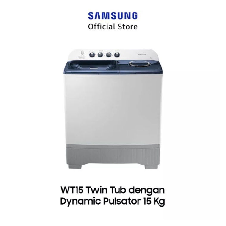 MESIN CUCI SAMSUNG WT15K5200MB 15KG 2 TABUNG DEPOK
