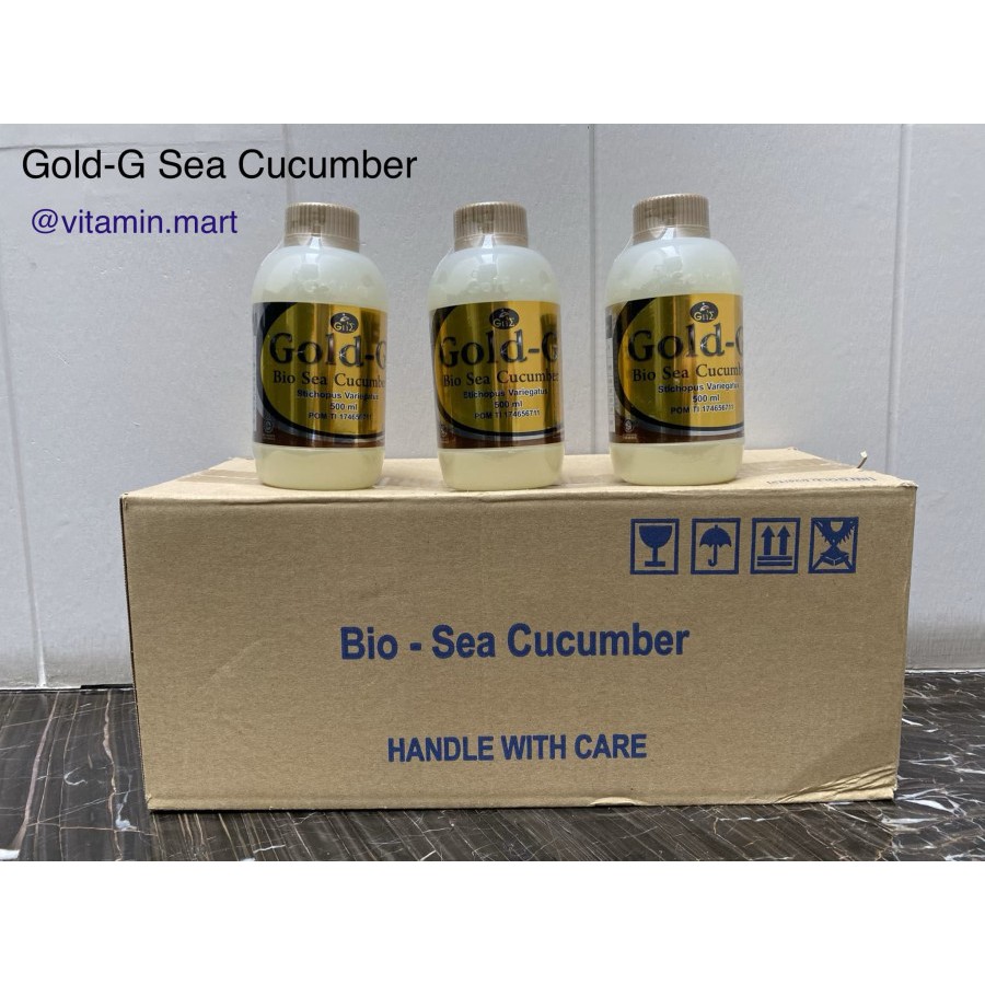 Paket 3 Botol  Gold G 500 ml free Maskker